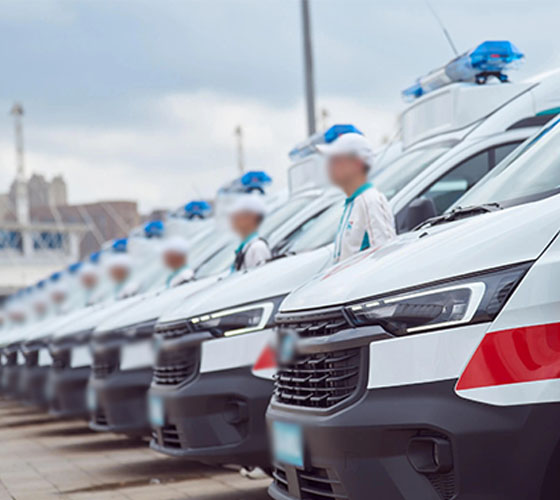 秀山服务车队展示